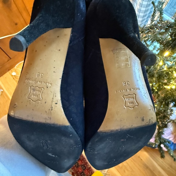 Isabel Marant Black Suede Ankle Booties - Picture 6 of 6